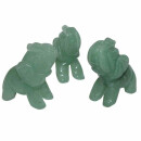 Aventurin grün Elefant ca. 22 x 30 mm