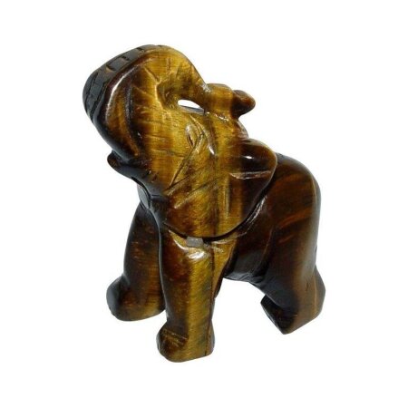 Tigerauge Elefant ca. 30 x 43 mm