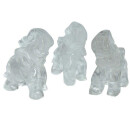 Bergkristall Elefant ca. 30 x 43 mm