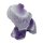 Amethyst gebändert Elefant ca. 22 x 30 mm