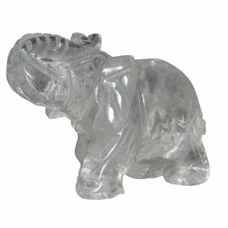 Bergkristall XL Elefant ca. 75 x 50 mm