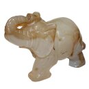 Achat XL Natur Elefant ca. 75 x 50 mm