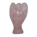 Rosenquarz Engel / Schutzengel ca. 42 x 70 mm