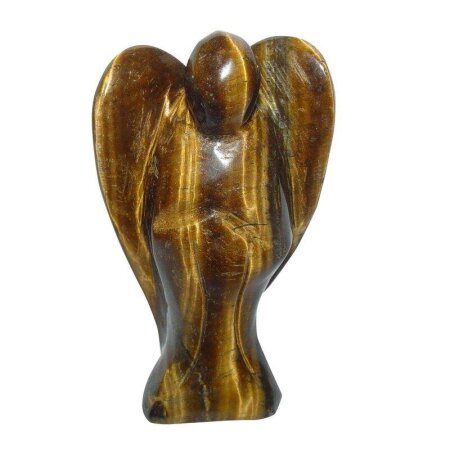 Tigerauge Engel / Schutzengel ca. 42 x 70 mm