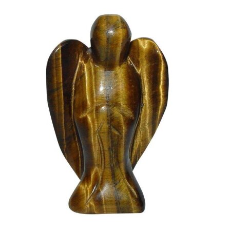 Tigerauge Engel / Schutzengel ca. 35 x 60 mm