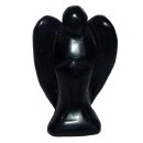 Obsidian schwarz Engel ca. 35 x 60 mm