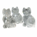 Bergkristall Katze ca. 40 x 25 mm