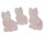 Rosenquarz Katze ca. 40 x 25 mm