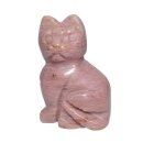 Rhodonit Katze ca. 40 x 25 mm