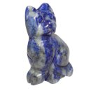 Lapislazuli Katze ca. 40 x 25 mm