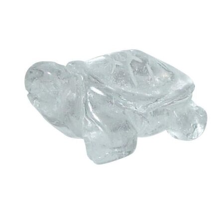 Bergkristall Schildkröte ca. 28 x 19 x 12 mm