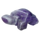 Amethyst gebändert Schildkröte ca. 40 x 25 x 15 mm