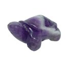 Amethyst gebändert Schildkröte ca. 28 x 19 x 12 mm