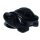 Obsidian schwarz Schildkröte ca. 28 x 19 x 12 mm