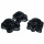 Obsidian schwarz Schildkröte ca. 28 x 19 x 12 mm