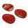 Jaspis rot Daumenstein Schlaf Stein flach XL ca 60 x 40 mm mit Mulde