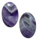 Amethyst gebändert Daumenstein Schlaf Stein flacher XL Mulde