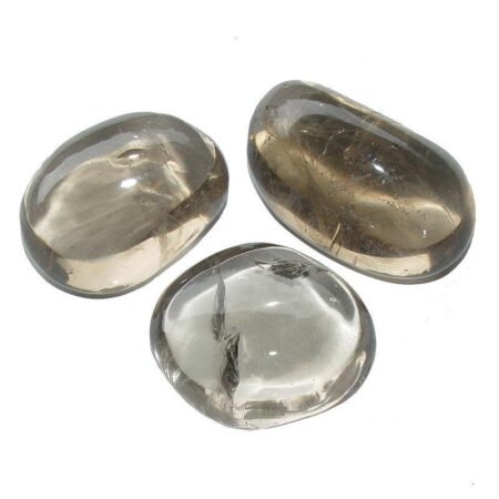 Rauchquarz 50 g Trommelsteine, ca. 5 - 7 Steine Handschmeichler ca. 15 - 25 mm