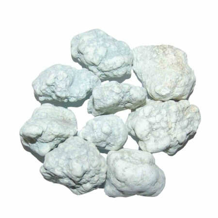 Magnesit Knollen 100 g Trommelsteine ca. 10-15 Steine je ca. 15 -25  mm