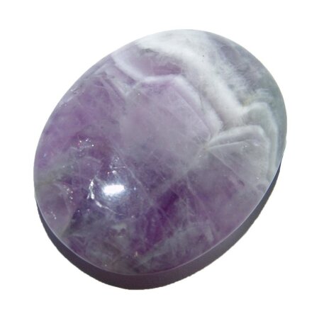 Amethyst  Scheibenstein flacher Edelstein Trommelstein