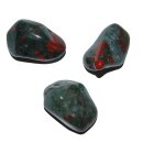 Heliotrop Scheibenstein flacher Edelstein Trommelsteinca. 30 - 40 mm