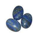 Lapislazul Scheibenstein flacher Trommelstein XL ca. 50 mm 1 Stück