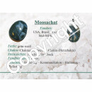 Moosachat Trommelstein Handschmeichler ca. 35 - 45 mm 1...