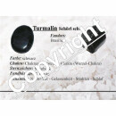 Turmalin schwarz / Schörl  Trommelstein  Handschmeichler 25 - 35 g ca. 30 - 35 mm