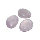 Rosenquarz Madagaskar Scheibenstein fllacher Trommelstein...