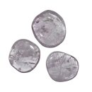 Amethyst klar Scheibenstein flacher Edelstein Trommelstein
