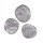 Amethyst klar Scheibenstein flacher Edelstein Trommelstein