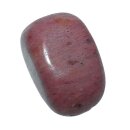 Rhodonit Trommelstein  Handschmeichler Wasserstein ca.  20 x 30 mm