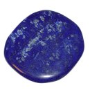 Lapislazuli TOP Scheibenstein flacher Trommelstein ca. 40 mm