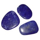 Lapislazuli TOP Scheibenstein flacher Trommelstein ca. 40 mm