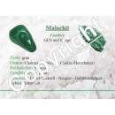 Malachit Trommelstein Handschmeichler ca. 30 - 40 g  SUPER A*Qualität