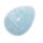 Aquamarin TOP A* Qualität ca. 15x25 mm flacher Trommelstein Handschmeichler