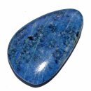 Lapislazuli Handschmeichler Scheibenstein flacher Trommelstein schönes blau ca. 40 x 30 mm