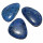 Lapislazuli Handschmeichler Scheibenstein flacher Trommelstein schönes blau ca. 40 x 30 mm