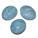 Calcit blau Madagaskar Trommelstein flach XXL...
