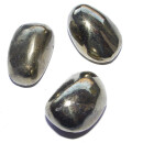 Chalkopyrit  ugs. auch Apachengold Trommelsteine Handschmeicher XL ca. 30 - 40 mm