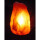 4,0 - 6,4 kg Salzlampe Bosalla® mit Palisander-Holz Sockel, Salz Leuchte mit 175 cm Kabel weiß