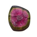 Wassermelonen Turmalin Scheibe Größe  ca. 10 x 9 x 2 mm Super A* Qualität