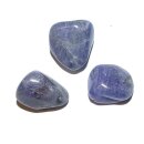 Tansanit 3 kleine Trommelsteine Handschmeichler...