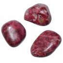 Thulit Trommelstein Handschmeichler ca. 20 - 30 mm schöne kräftige Farbe