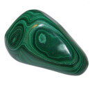 Malachit Trommelstein Handschmeichler ca. 51 - 60 g SUPER A*Qualität