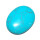 Türkinit (Magnesit coloriert) flach Handschmeichler Trommelstein Scheibenstein ca. 40 - 45 mm