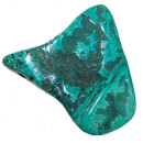 Malachit XXL Sammlerstück eine Seite poliert Rarität m. Augen 536 g, ca. 9 x 6,5 cm SUPER A*