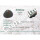 Heliotrop Anhänger flacher Trommelstein ca. 30 x 20 mm in Tropfen Form mit Bohrung: ca. 2,5 mm