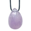 Amethyst klar Trommelstein Tropfen gebohrt(2,5 mm) ca. 30...