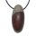 Shiva Lingam Anhänger in Tropfen Form ca. 30 - 35 mm mit Bohrung ca. 2,5 mm